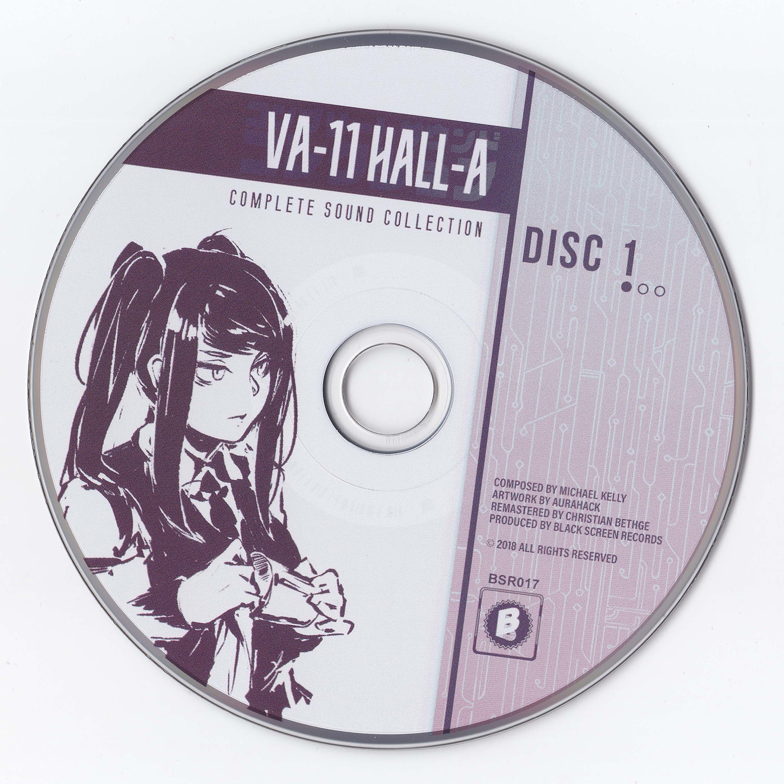 その他 VA-11 HALL-A: Complete Sound Collection VA-11 HALL-A (Complete Sound Collection) by Garoad • CD – Black